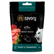 Фото - лакомства Savory (Сейвори) Kitten Crunchy Snacks Turkey & Cranberries лакомство для котят ИНДЕЙКА и КЛЮКВА