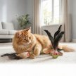 Фото 5 - іграшки Collar WAUCAT Fun Natural іграшка для котів з котячою м'ятою НЕВАЛЯЙКА