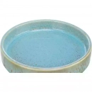 Фото - миски, поилки, фонтаны Trixie Ceramic Bowl керамическая миска неглубокая, синий