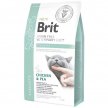 Фото - ветеринарные корма Brit Veterinary Diet Cat Grain Free Struvite Chicken & Pea сухой беззерновой сухой корм для кошек при мочекаменной болезни КУРИЦА и ГОРОХ