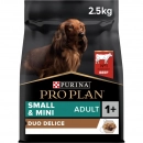 Фото - сухой корм Purina Pro Plan (Пурина Про План) Adult Small and Mini Duo Delice Beef сухой корм для взрослых собак мелких пород ГОВЯДИНА