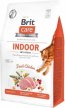 Фото - сухий корм Brit Care Cat Grain Free Indoor Аnti-Stress Chicken беззерновий сухий корм для кішок, що живуть у приміщенні і схильні до стресу КУРКА