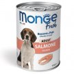 Фото 2 - влажный корм (консервы) Monge Dog Fresh Adult Salmon влажный корм для собак ЛОСОСЬ, паштет
