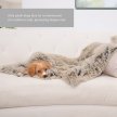 Фото 5 - лежаки, матрасы, коврики и домики Best Friends Shag Pet Throw Blanket коврик для собак БЕЖЕВАЯ ЭЛЕГАНТНОСТЬ