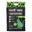 Фото 4 - наполнители AnimAll TOFU (ТОФУ) СОЕВЫЙ наполнитель в туалет для кошек ЗЕЛЕНЫЙ ЧАЙ