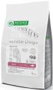 Фото - сухой корм Natures Protection (Нейчез Протекшин) Superior Care White Dogs Grain Free WHITE FISH Junior сухой корм для щенков с белой шерстью БЕЛАЯ РЫБА