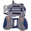 Фото 6 - амуниция Voyager Pet Dog Bagpack cумка-седло для собак, синий с серым