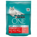 Фото - сухой корм Purina One (Пурина Ван) Sterilcat корм для стерилизованных котов ЛОСОСЬ И ПШЕНИЦА