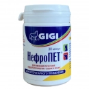 Фото - для нирок Gigi (Гиги) НЕФРОПЕТ таблетки для лікування ниркової недостатності у собак та котів