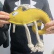 Фото 3 - іграшки Trixie Chameleon on Rope іграшка зі шкіри для собак ХАМЕЛЕОН НА МОТУЗЦІ (35997)