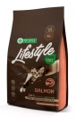 Фото - сухий корм Natures Protection Lifestyle GRAIN FREE SALMON KITTEN беззерновий корм для кошенят ЛОСОСЬ