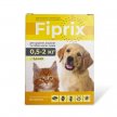 Фото - від бліх та кліщів Modes Fiprix краплі на холку від бліх і кліщів для котів і собак