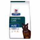 Фото - ветеринарні корми Hill's Prescription Diet m/d Diabetes/Weight Management корм для кішок з куркою