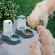 Фото 2 - миски, напувалки, фонтани Stefanplast (Стефанпласт) Break reserve Food годівниця автоматична для котів і собак, блакитний