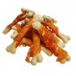 Фото 3 - лакомства Wanpy (Ванпи) Chicken Jerky & Calcium Bone Twists лакомство для собак КОСТОЧКИ С ВЯЛЕНОЙ КУРИЦЕЙ И КАЛЬЦИЕМ