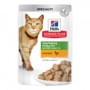 Фото - влажный корм (консервы) Hill's Science Plan Mature Adult Senior Vitality Chicken & Salmon корм для пожилых кошек КУРИЦА и ЛОСОСЬ (мультипак)