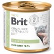 Фото - ветеринарные корма Brit Veterinary Diets Cat Grain Free Diabetes Lamb & Peas консервы для кошек с сахарным диабетом ЯГНЕНОК И ГОРОШЕК