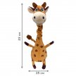 Фото 3 - іграшки Kong Shakers Bobz Giraffe іграшка для собак із пищалкою ЖИРАФ