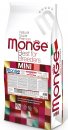 Фото - сухий корм Monge Dog Monoprotein Puppy & Junior Mini Lamb & Rice сухий монопротеїновий корм для цуценят і молодих собак дрібних порід ЯГНЯТА та РИС