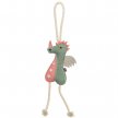 Фото - игрушки Trixie Dragon on Rope игрушка из кожи для собак ДРАКОН НА ВЕРЕВКЕ (35996)