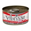Фото - влажный корм (консервы) Vibrisse Jelly ТУНЕЦ И КРЕВЕТКИ В ЖЕЛЕ консервы для кошек