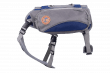 Фото 2 - амуниция Voyager Pet Dog Bagpack cумка-седло для собак, синий с серым
