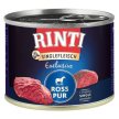 Фото - влажный корм (консервы) Rinti Singlefleisch Exclusive Ross Pur беззерновой монопротеиновый влажный корм для собак КОНИНА