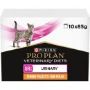 Фото - ветеринарные корма Purina Pro Plan (Пурина Про План) Veterinary Diets UR Urinary Chicken влажный лечебный корм для кошек для растворения струвитных камней КУРИЦА