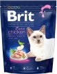 Фото - сухий корм Brit Premium Cat Adult Chicken сухий корм для кішок КУРКА