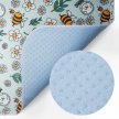 Фото 3 - туалеты, пеленки, трусики Misoko&Co (Мисоко и Ко) многоразовые пеленки для собак, ГОЛУБОЙ/ПЧЕЛЫ