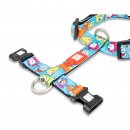 Фото - амуниция Max & Molly Urban Pets H-Harness шлея для собак Little Monsters