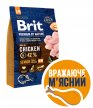 Фото - сухий корм Brit Premium Dog Senior Small & Medium S/M Chicken сухий корм для літніх собак дрібних і середніх порід КУРКА