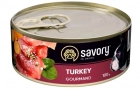 Фото - влажный корм (консервы) Savory (Сейвори) GOURMAND TURKEY влажный корм для взрослых собак (индейка)