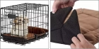 Фото - лежаки, матрасы, коврики и домики K&H Self-Warming Crate Pad самосогревающая подстилка в клетку для собак