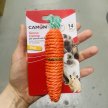 Фото 3 - игрушки Camon (Камон) Sisal Сarrot игрушка для грызунов МОРКОВЬ