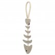 Фото 2 - игрушки Trixie Fish Bone on Rope игрушка из кожи для собак СКЕЛЕТ РЫБЫ НА ВЕРЕВКЕ (35993)