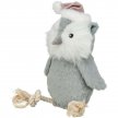 Фото 2 - Категории Trixie Owl with Rope игрушка для собак РОЖДЕСТВЕНСКАЯ СОВА С КАНАТОМ (92007)
