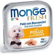 Фото - влажный корм (консервы) Monge Dog Fresh Adult Chicken влажный корм для собак КУРИЦА, паштет