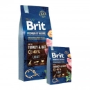 Фото - сухой корм Brit Premium Dog Light Turkey & Oat сухой корм для собак, склонных к полноте ИНДЕЙКА и ОВЕС