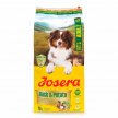 Фото - сухой корм Josera ENTE & KARTOFFEL (УТКА И КАРТОФЕЛЬ) беззерновой корм для собак c чувствительным пищеварением