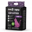 Фото 6 - наполнители AnimAll TOFU (ТОФУ) СОЕВЫЙ наполнитель в туалет для кошек ЛАВАНДА