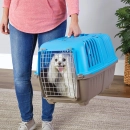 Фото 6 - переноски, сумки, рюкзаки Pratiko (Пратіко) Pet Carrier переноска для тварин, ДВЕРІ МЕТАЛ, блакитний