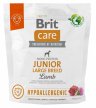 Фото - сухой корм Brit Care Dog Hypoallergenic Junior Large Breed Lamb гипоаллергенный сухой корм для щенков больших пород ЯГНЕНОК