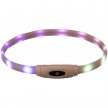 Фото - амуниция Trixie Flash Light Ring USB силиконовый светящийся ошейник для собак (12630)