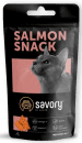 Фото - лакомства Savory (Сейвори) CATS SNACKS PILLOWS GOURMAND WITH SALMON лакомство для кошек, подушечки с лососем