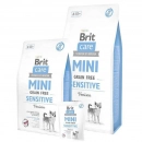 Фото - сухой корм Brit Care Dog Grain Free Mini Sensitive Venison беззерновой сухой корм для собак мини пород с чувствительным пищеварением ОЛЕНИНА