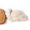 Фото 5 - іграшки DoggyMan Leather Rabbit with Rope жувальна іграшка для собак КРОЛИК З МОТУЗКОЮ