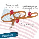 Фото - Категории Coastal (Костал) Circle-T Dog Leash кожаный поводок для собак, БЕЖЕВЫЙ