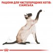 Фото - сухий корм Royal Canin SIAMESE (СІАМЕС) корм для котів від 1 року