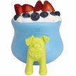 Фото 2 - игрушки West Paw Toppl Stopper Green аксессуар Стоппер для игрушки для собак Топпл, зеленый